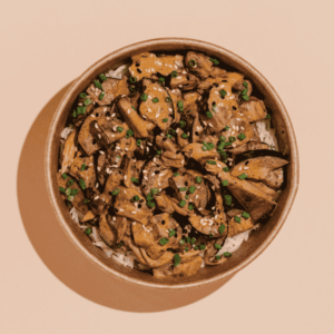 Eggplant & Mushrooms