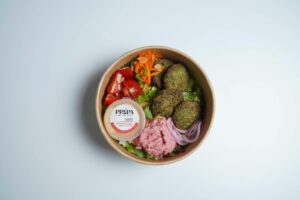 Salad falafel