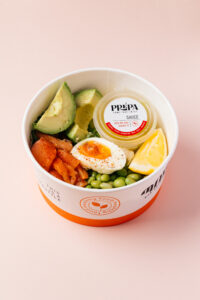 Salmon Bowl salad
